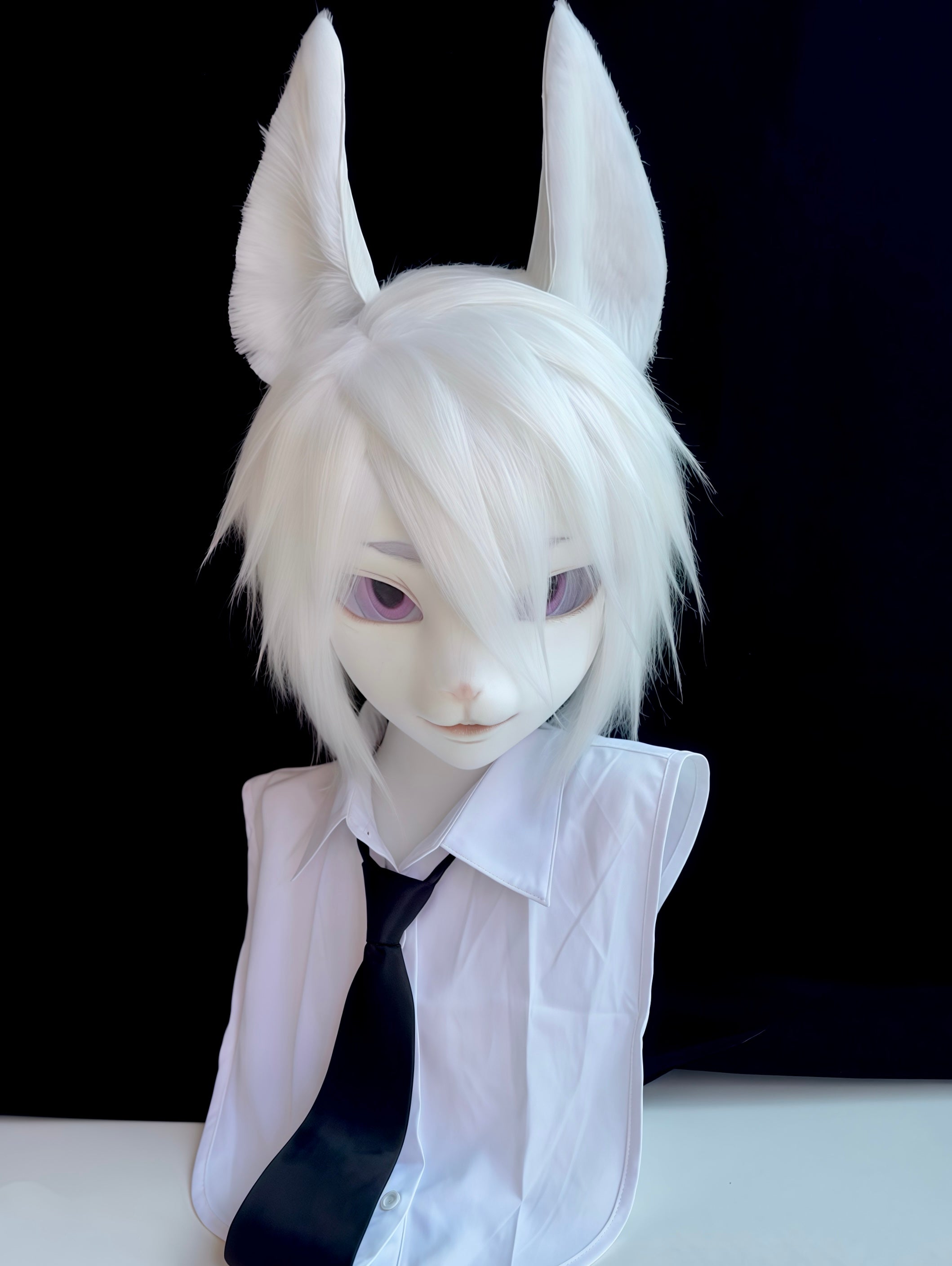 Pearl White Men Fursuit – DokiDoki FurryStudio