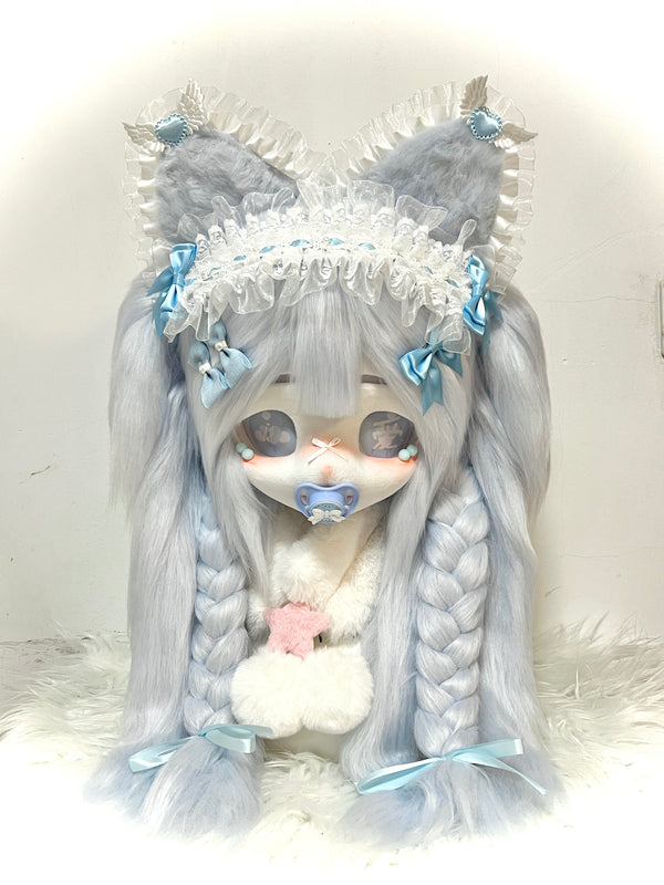 Baby Blue Kitten Fursuit