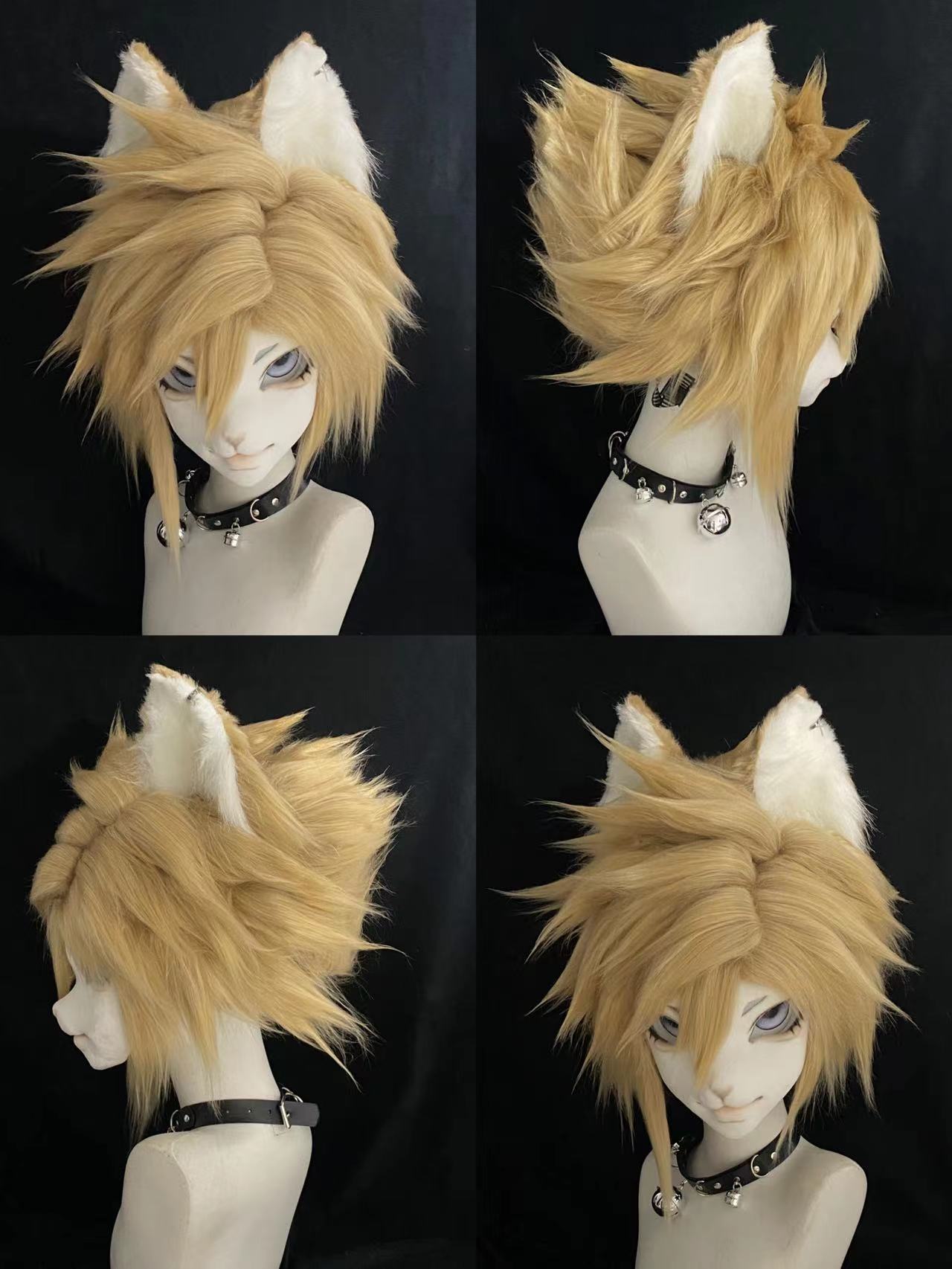 Yellow Hair Fursuit – DokiDoki FurryStudio