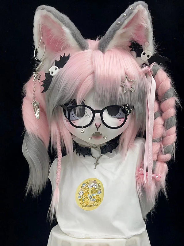 Bratty Pink Kitten Fursuit