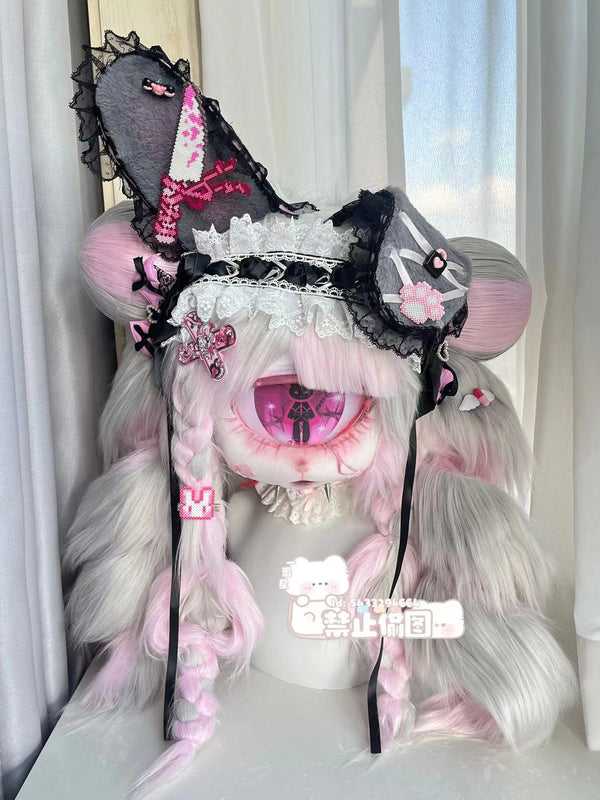 One-Eyed Chainsaw Girl Rabbit Fursuit