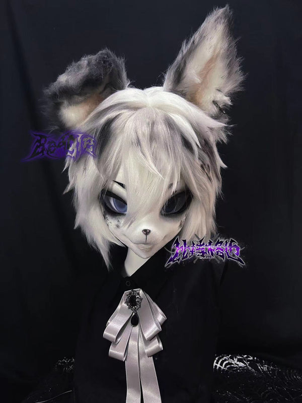 Emo Dark Wolfhound Fursuit