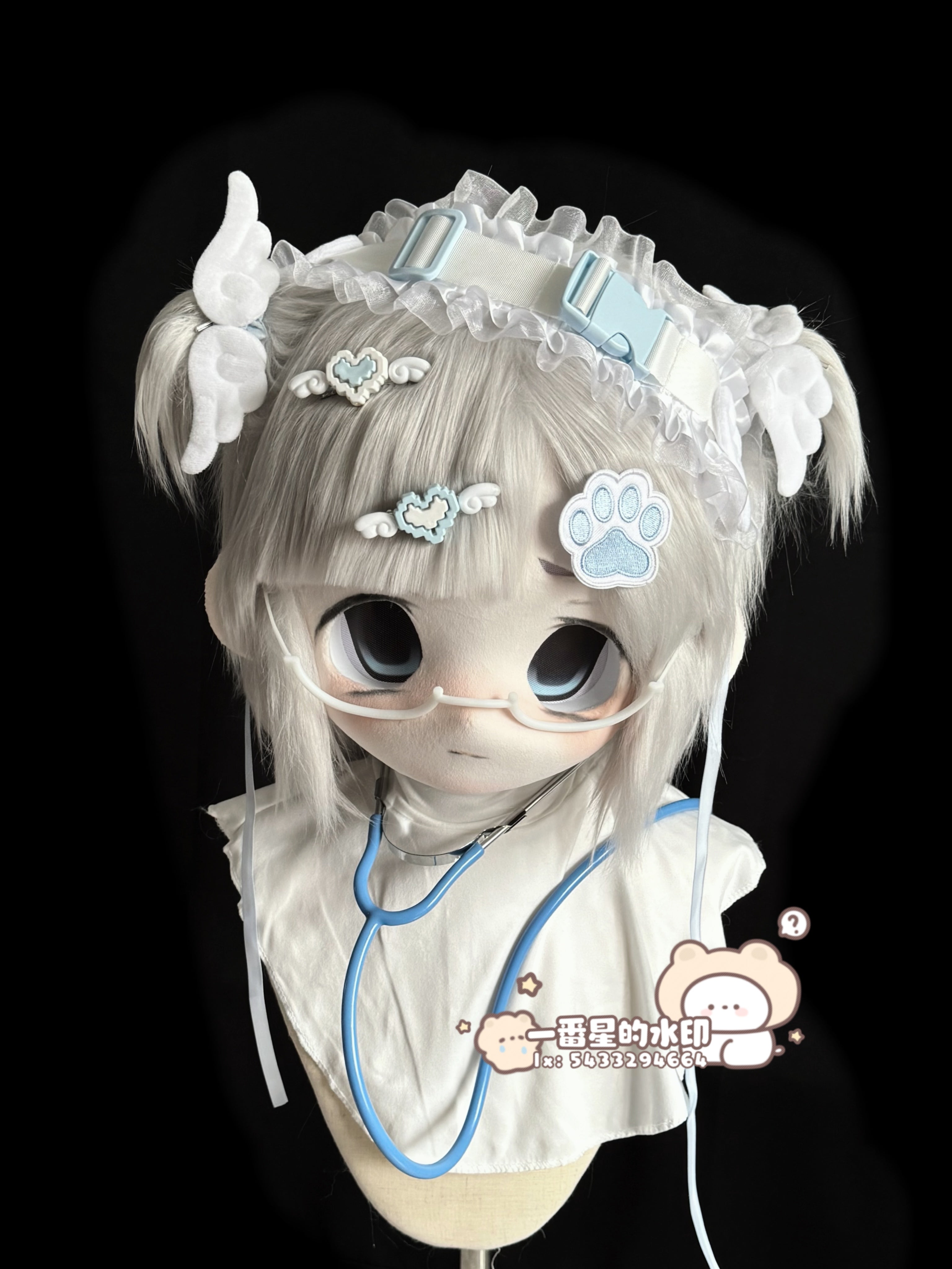 Oc Head Accessory Medical Injection Oc Head – DokiDoki FurryStudio