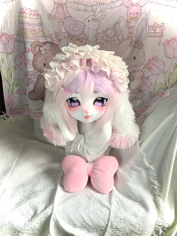 Pink soft kawaii Fursuit