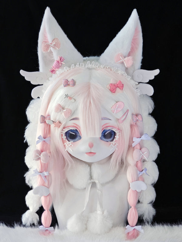 Angel Pink Soft Kitten Fursuit