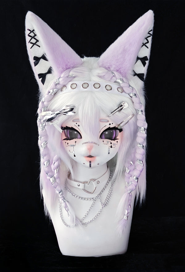 Ribbon Lilac Fox Fursuit