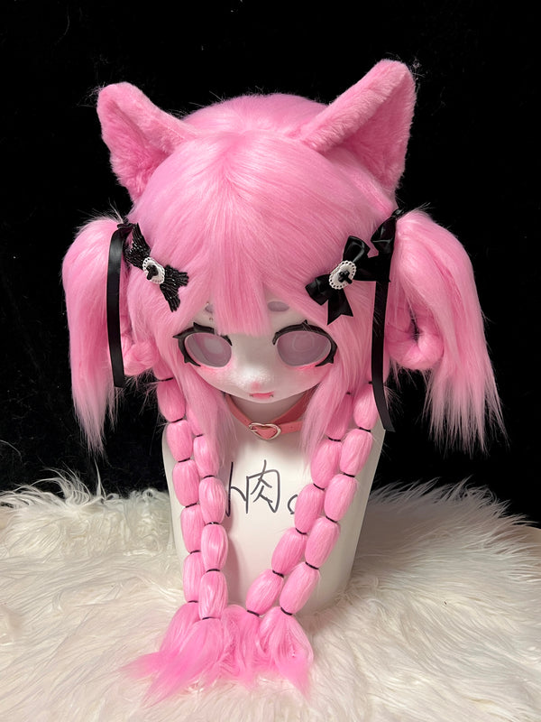 Black and pink Fursuit