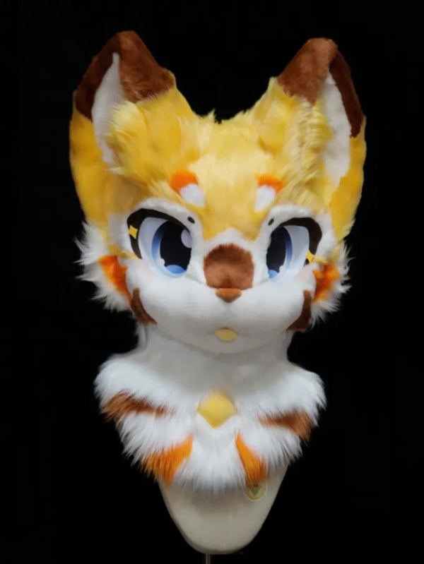Golden Pup Shimmer Fursuit