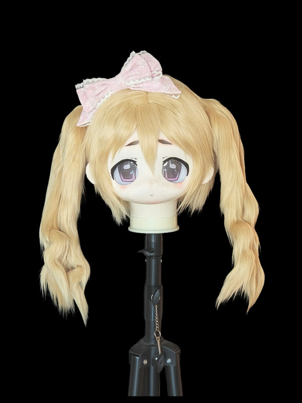 Pink Bow Blonde Fursuit