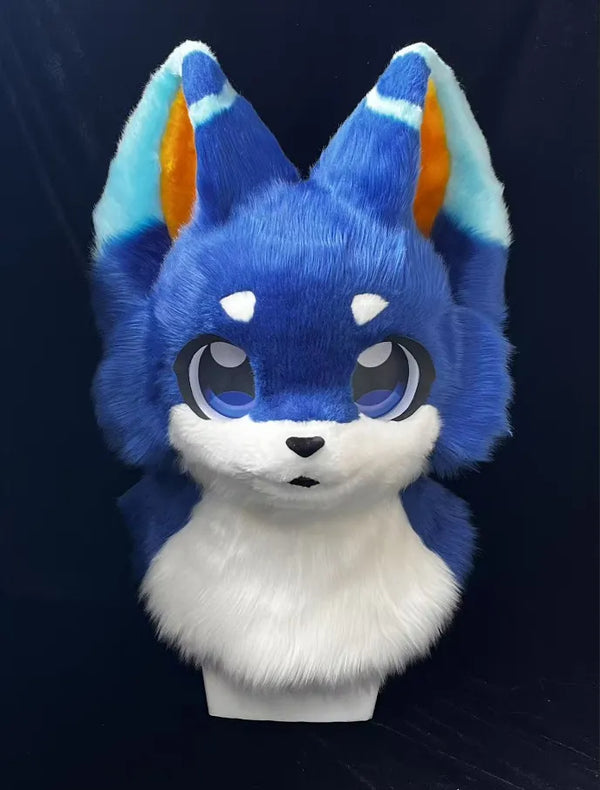 Blue Spark Fox Fursuit