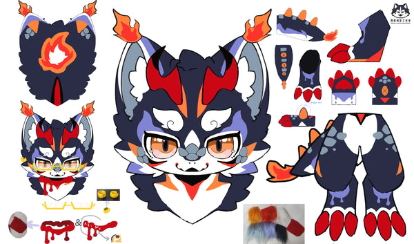 Kemono Flame Dragon No.220