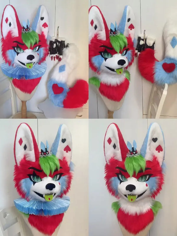 Casino Card Fox Fursuit