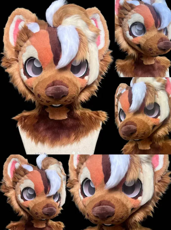 White Top Bear Fursuit