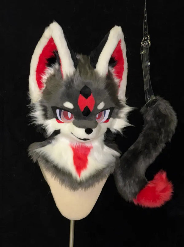 Mysterious Gaze Wolf Fursuit