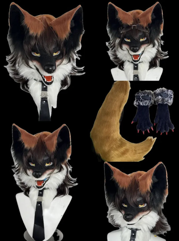 Cool Wild Wolf Full Partial Fursuit
