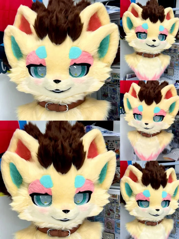 Cute Vibrant Fox Fursuit