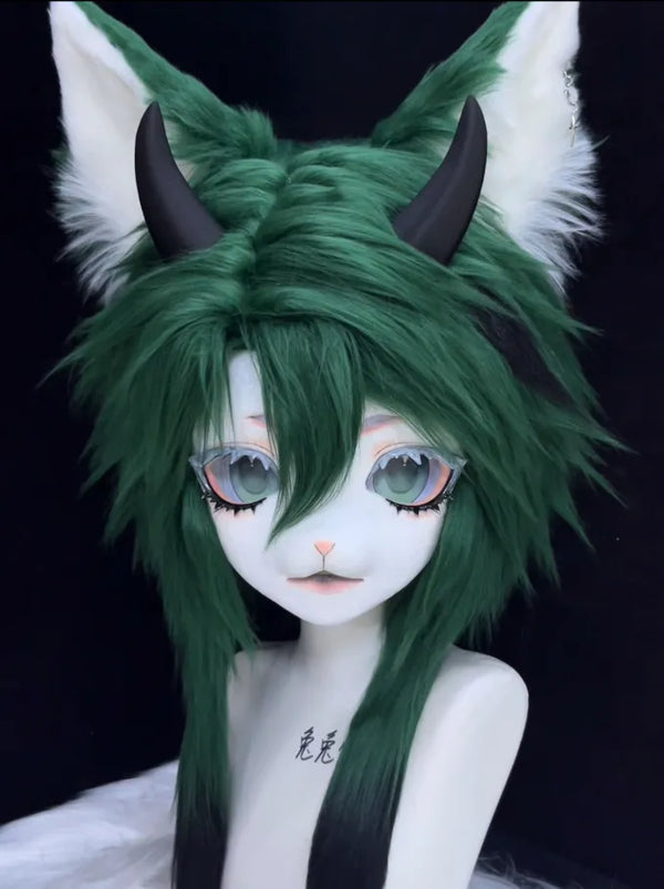 Cool Demon Fox Fursuit