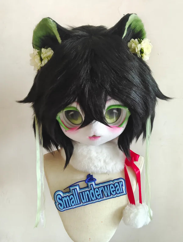 Cute Black Cat Fursuit