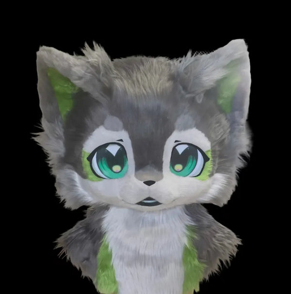Gray Forest Kitty Fursuit