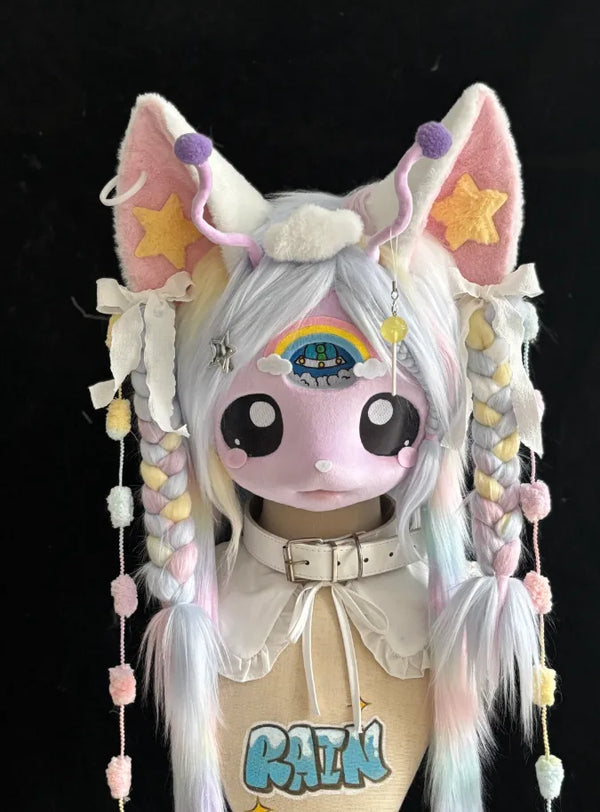 Rainbow Star Fae Partial Fursuit