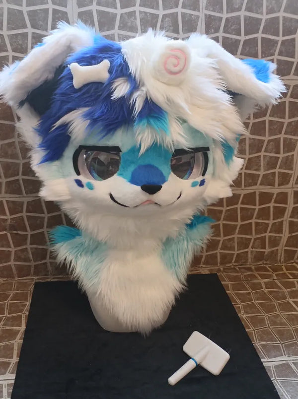 Blue Dog Buddy Fursuit