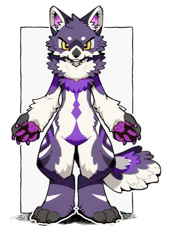 Toony Purple Potato Wolf No.272