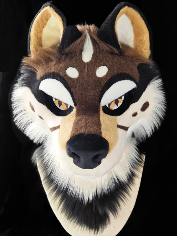 Wood Brown Coyote Toony Fursuit