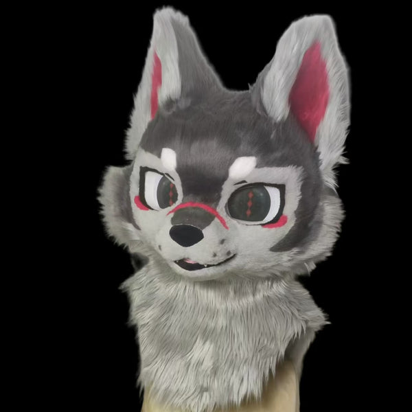 Pink-eared wolf Fursuit