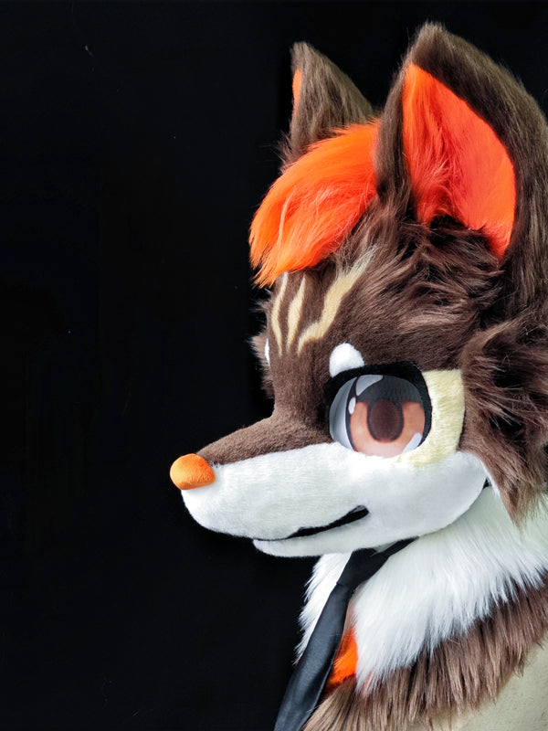 Rock Fire Wolf kemono Fursuit