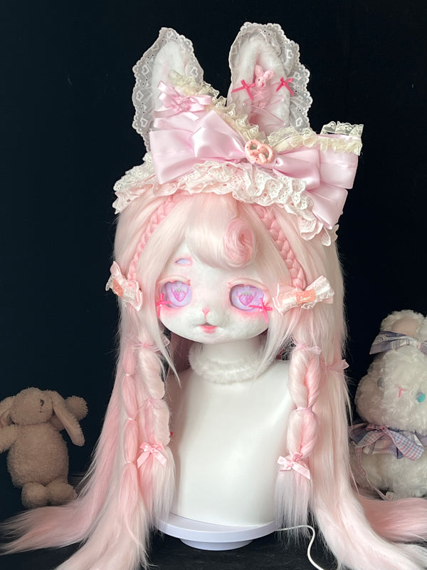 Sweet Melon Cream Bunny Fursuit