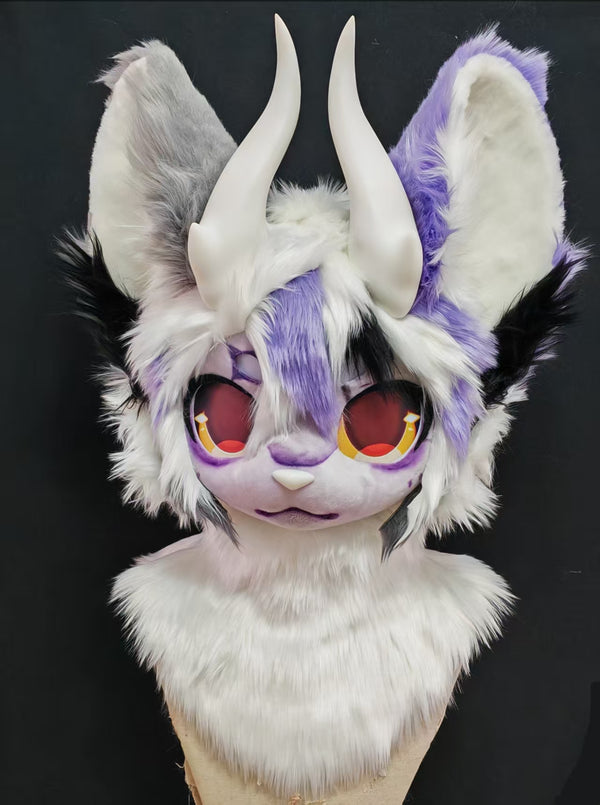 Amethyst-Gold Element Kemono Fursuit