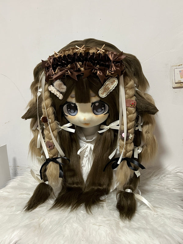 Shy hairpin girl Fursuit