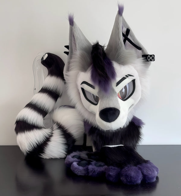 Raccoon Wolf Toony Fursuit