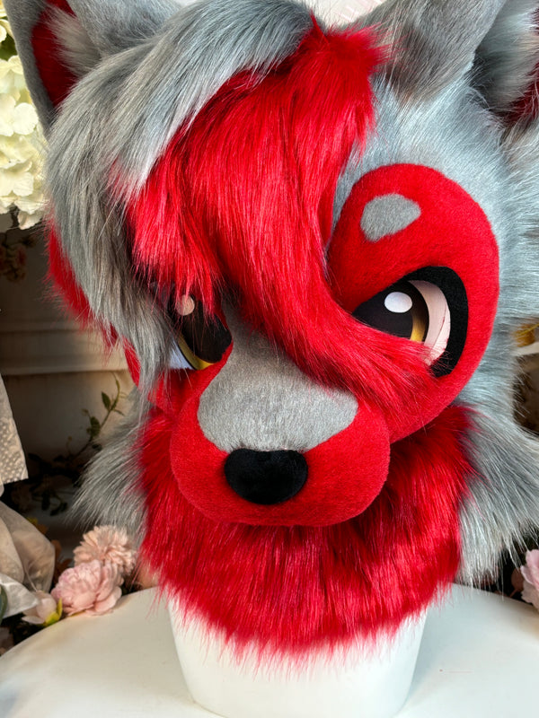 Fenrir Toony Red Wolf （Detachable hair and eyelids）