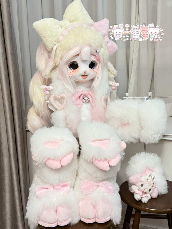 White Choco Lamb Fursuit