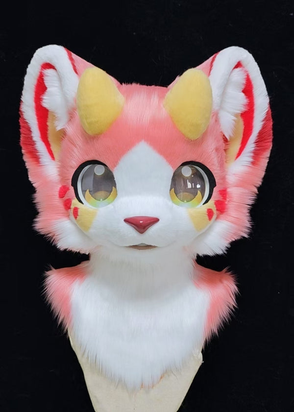 Peach Divine Dog Kemono Fursuit