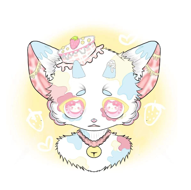 Kemono Cream Calico Cat No.74 - DokiDoki FurryStudio