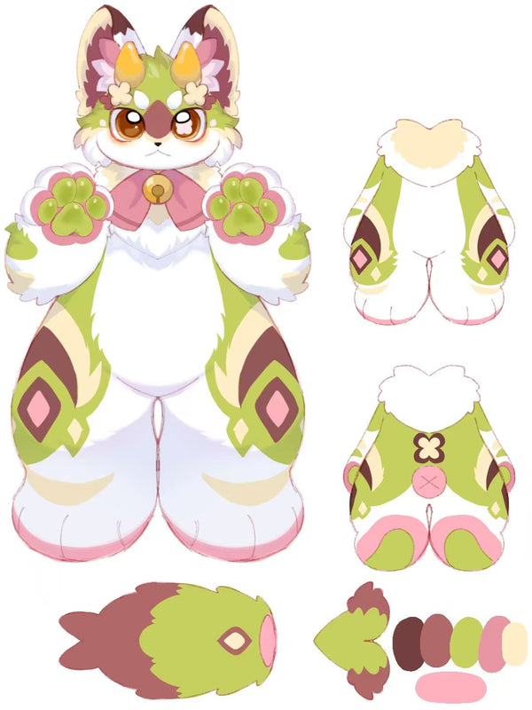 Kemono Three-Tailed Fox Bunny No.97