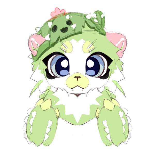 Kemono Cactus Little Leopard No.107