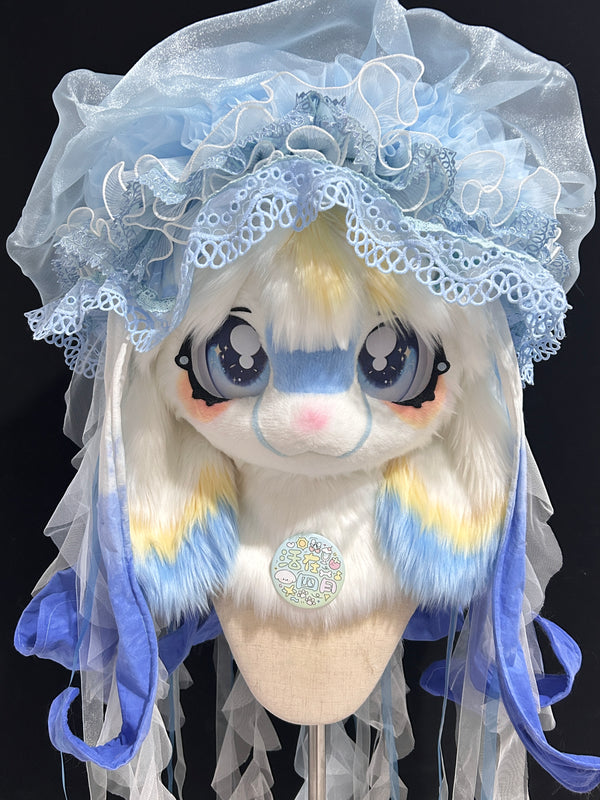Jellyfish Bunny Fursuit (Head + Paws + Tail)