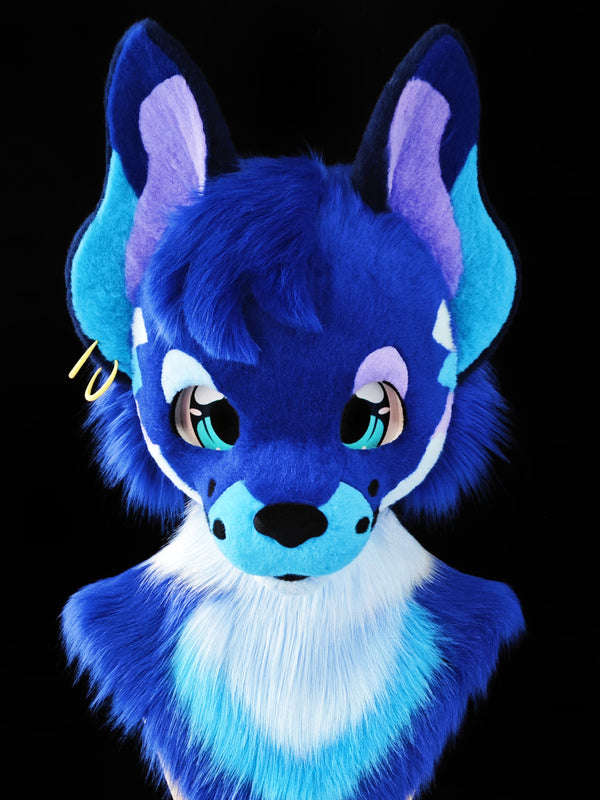 Sapphire Lop-Eared Puppy Fursuit