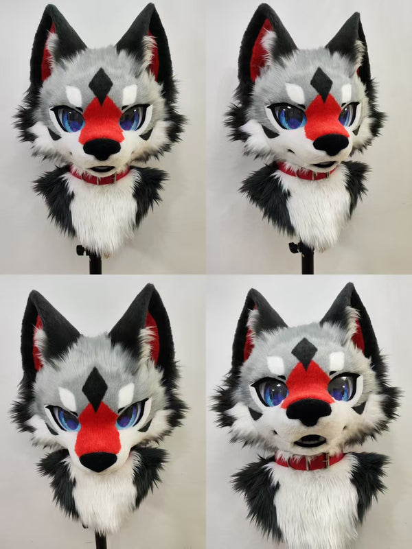 Dark Gray Puppy Fursuit