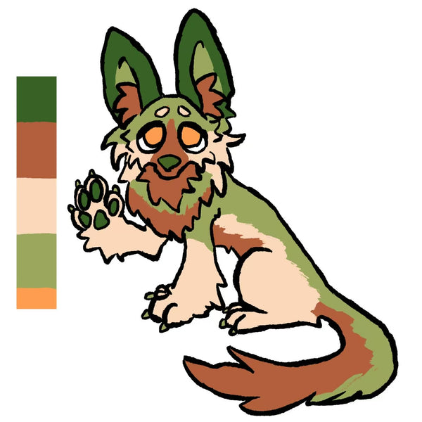 Toony Chocolate Coconut Puppy No.116