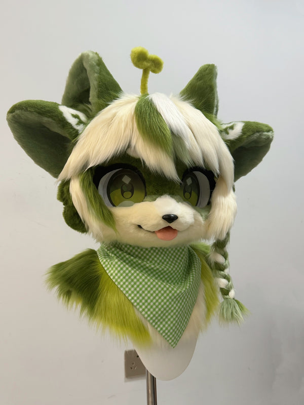 Four-Eared Green Elf Fursuit