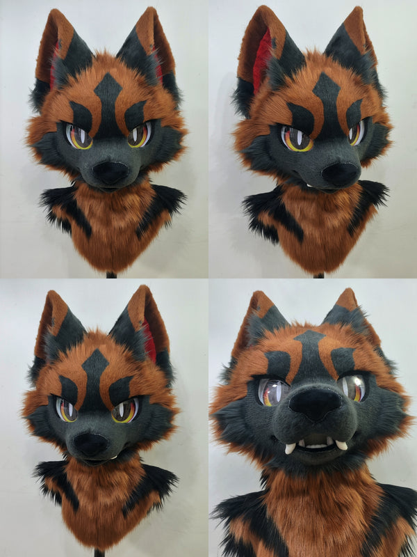 Brown Wolf Fursuit