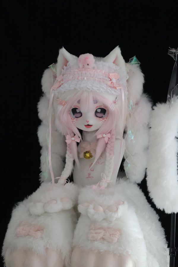 Snow Kitty Full Set Fursuit