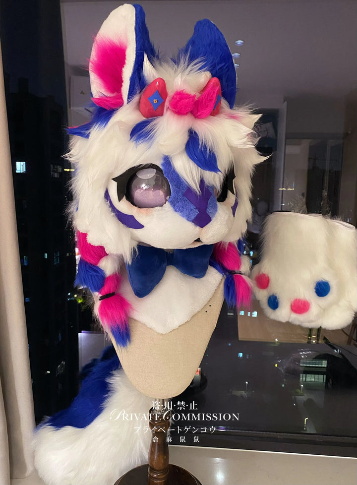 Candy - Sky Fursuit - DokiDoki FurryStudio