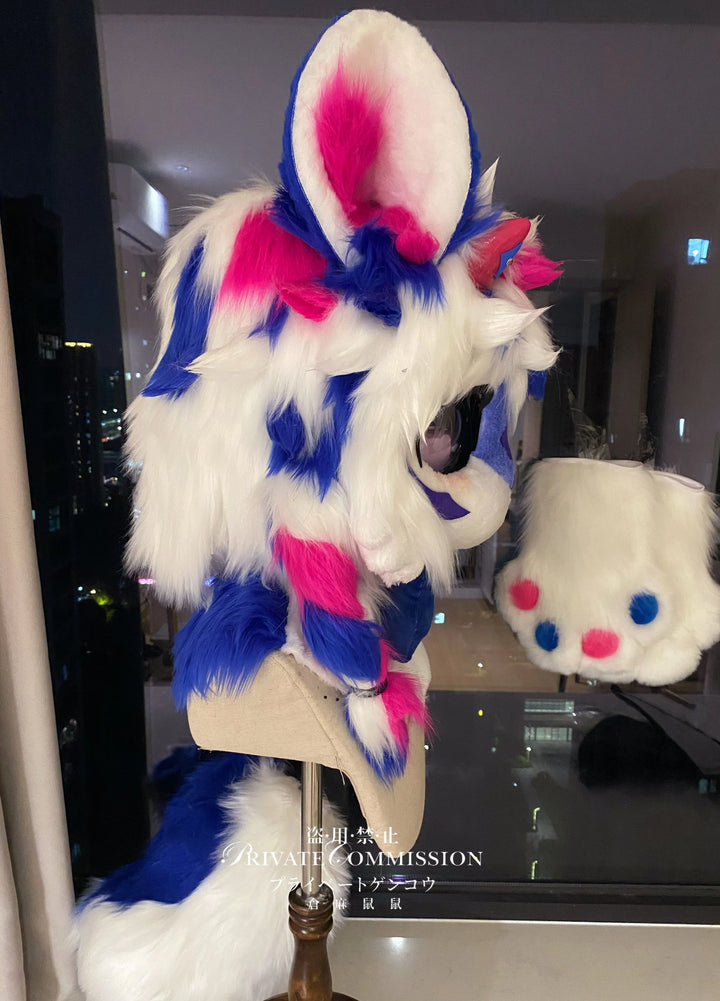 Candy - Sky Fursuit - DokiDoki FurryStudio