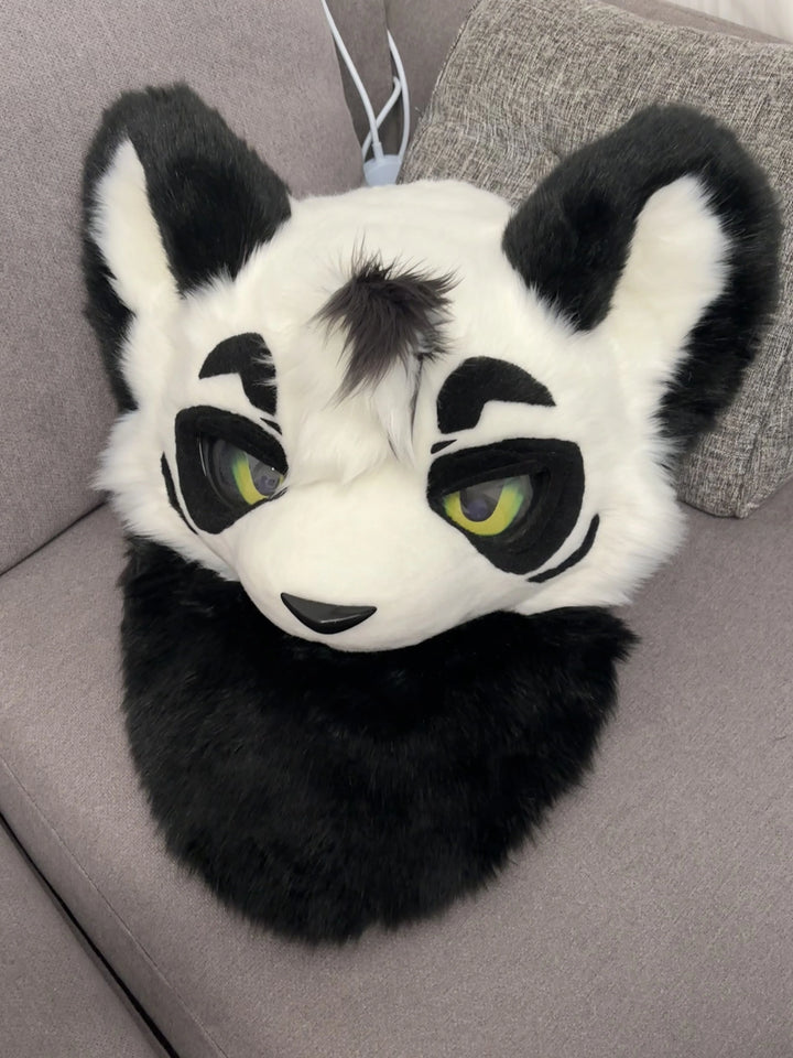 Midnight - Mist Panda Fursuit - DokiDoki FurryStudio