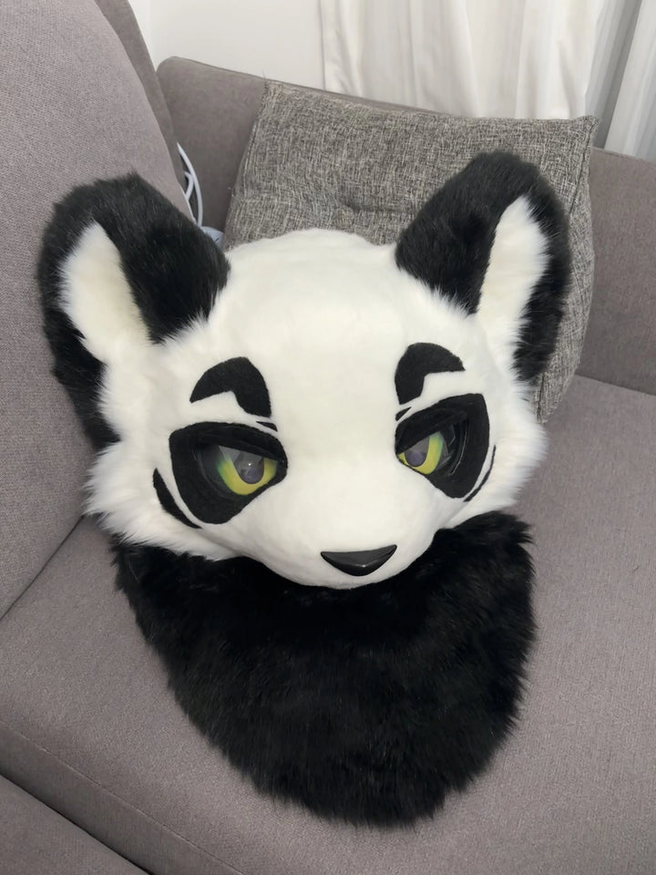 Midnight - Mist Panda Fursuit - DokiDoki FurryStudio